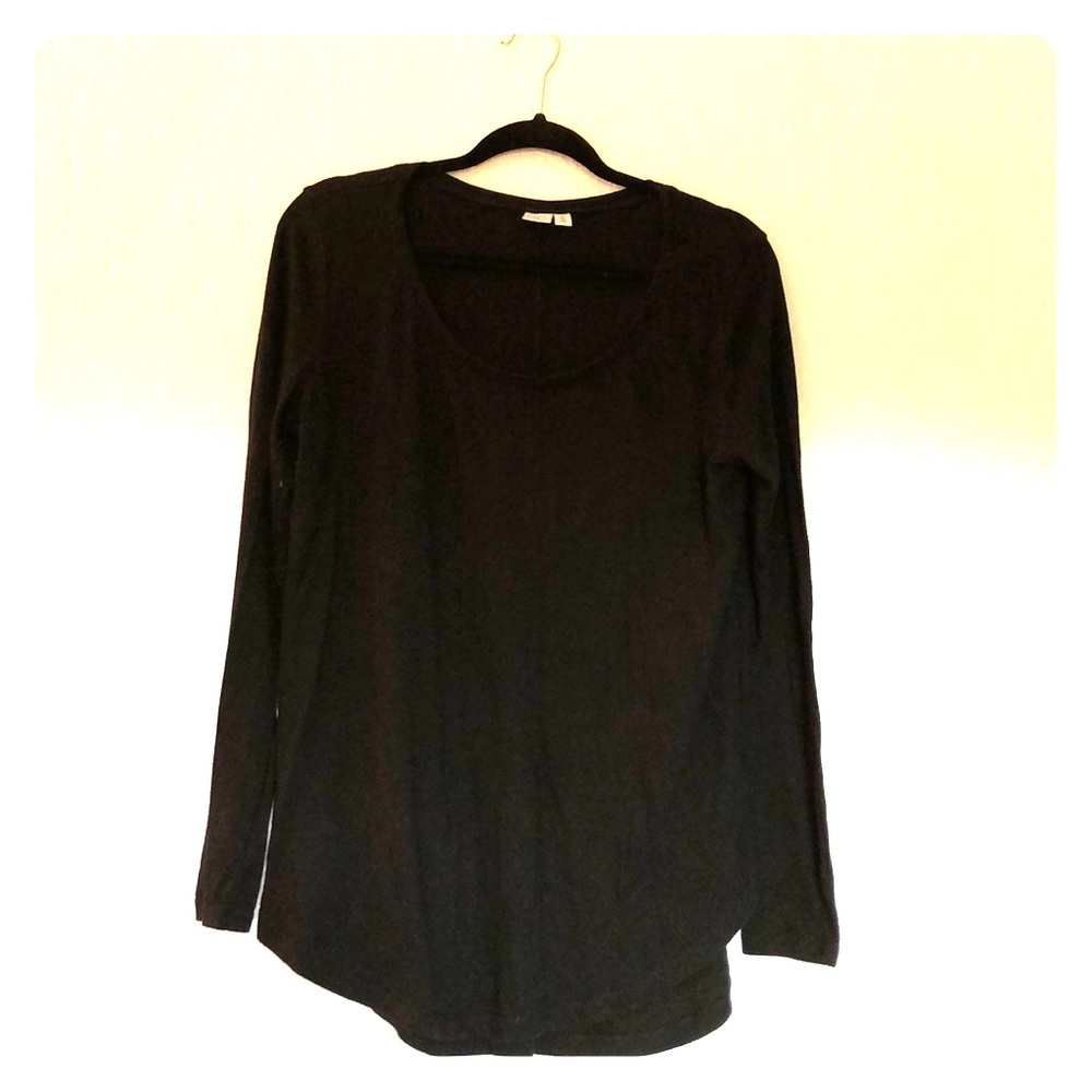 Black long sleeve tunic